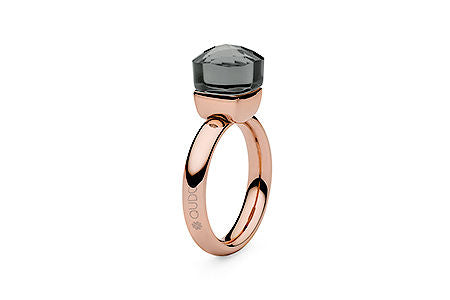 Ring Firenze rosegold smoke
