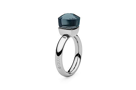 Ring Firenze silber dark blue