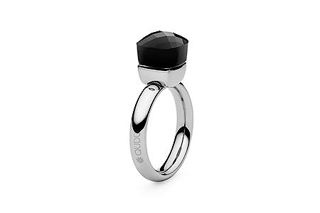 Ring Firenze silber jet black