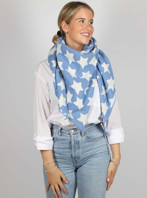 Dreieckstuch Star mit Cashmere