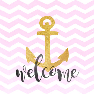 Servietten Welcome