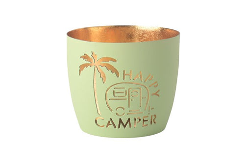 Windlicht "Happy Camper"
