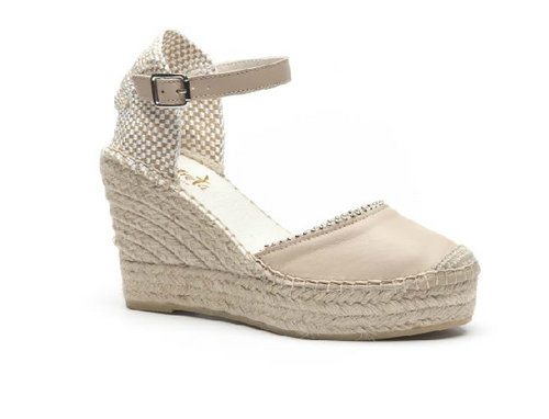 Wedges Napa Leather Bobbles