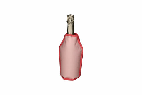 Froid Kühlmanschette "Weinflaschen" rosa