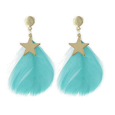 Ohrringe Federstern
