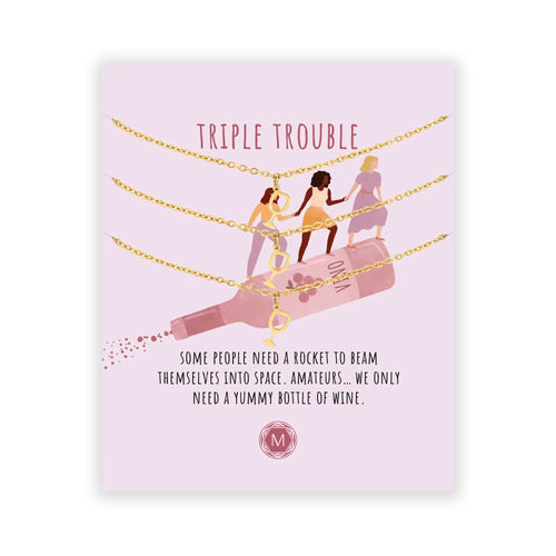 Armband "Triple Trouble" 3er Set