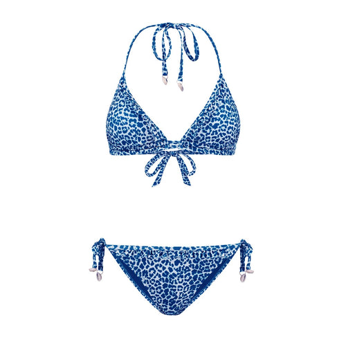 Bikini Tropical Tiger blue