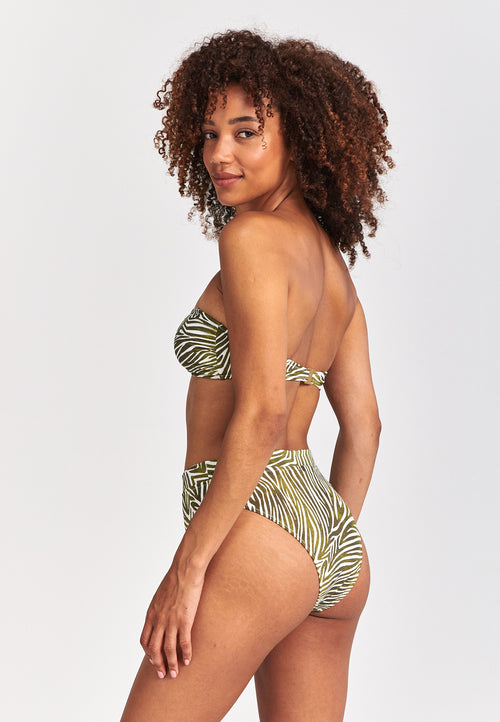 Bandeau Bikini Zanzibar Zebra