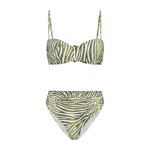 Bandeau Bikini Zanzibar Zebra