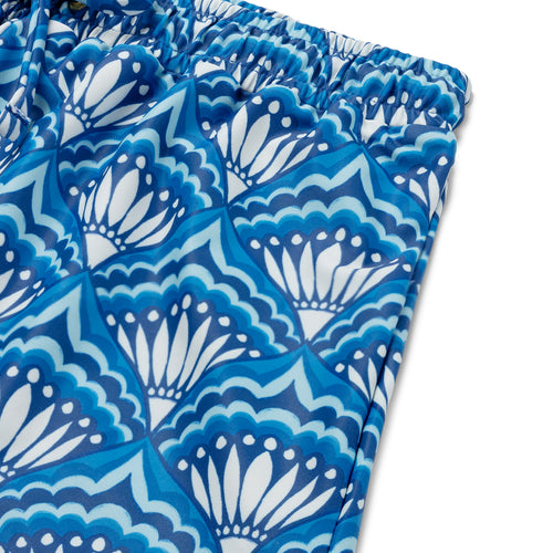 Girls Swimshort Bohemian Peacock