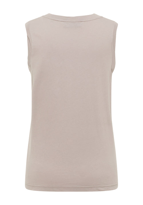 Elbsand Tank Shirt "Meevia" taupe