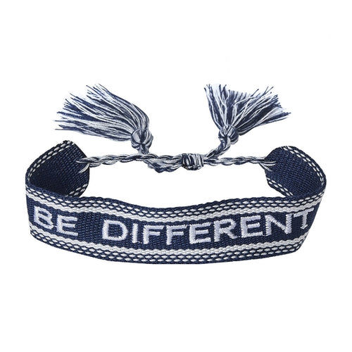 gewebtes Armband Be Different