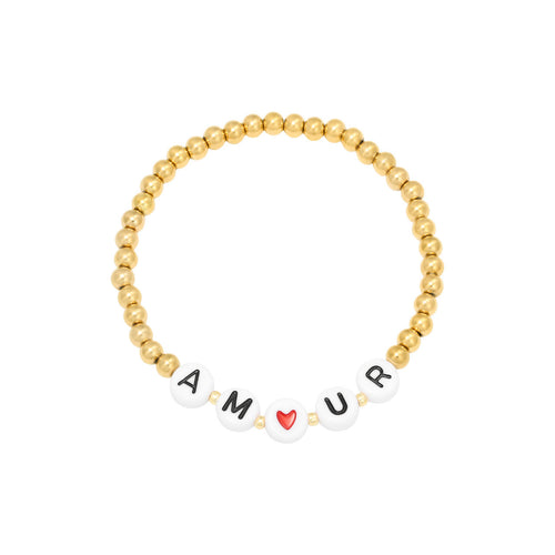 Armband Amour dünn