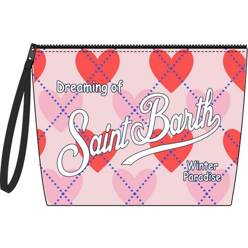 Aline Pochette Winter Neopren Heart Argyle