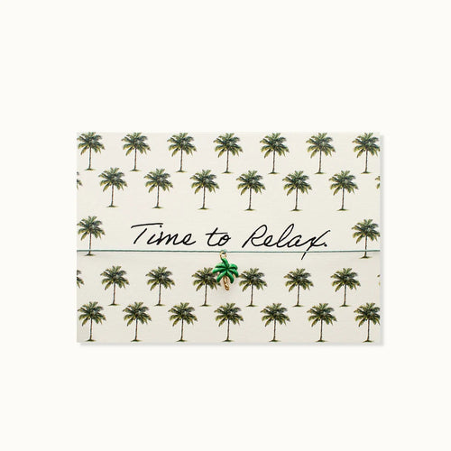 Armbandkarte "Time to Relax"
