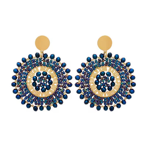 Ohrstecker Beads "Midnight"