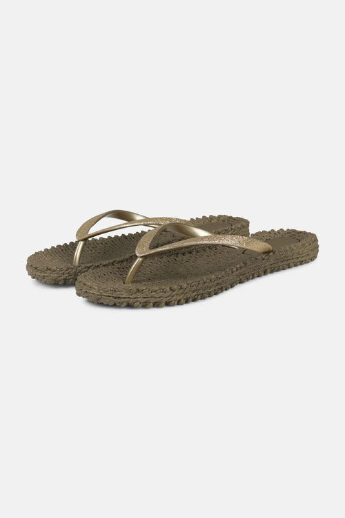 Ilse Jacobsen Flip Flops Cheerful Glitter Cub Brown