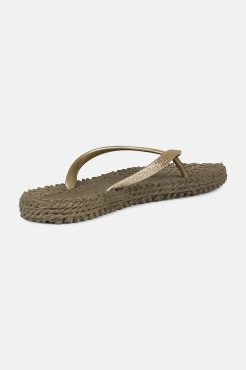 Ilse Jacobsen Flip Flops Cheerful Glitter Cub Brown