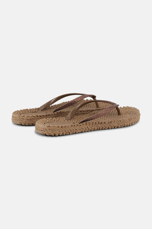 Ilse Jacobsen Flip Flops Cheerful Glitter Mocca