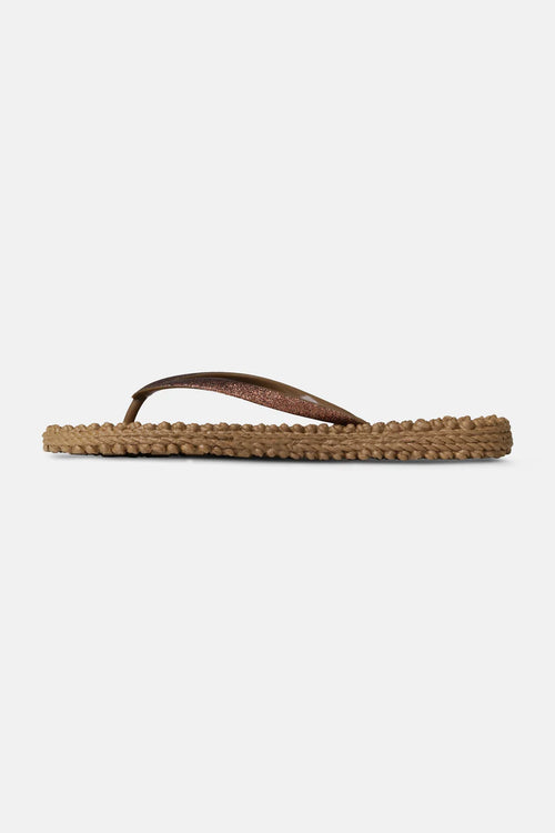 Ilse Jacobsen Flip Flops Cheerful Glitter Mocca