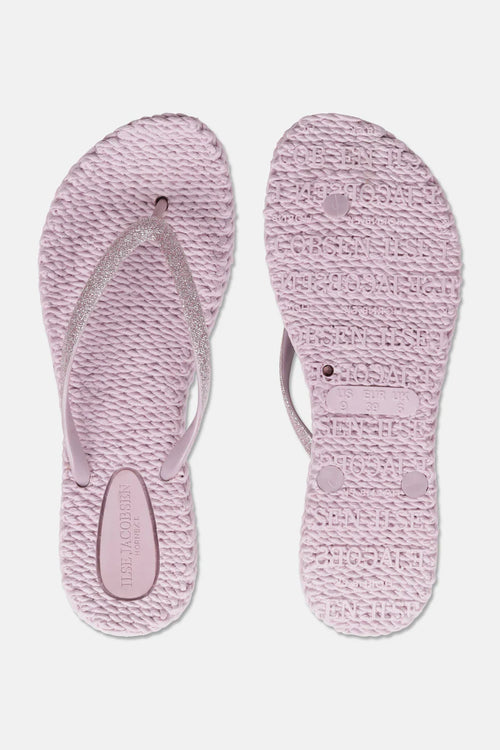 Ilse Jacobsen Flip Flops Cheerful Glitter Mauve Shadows