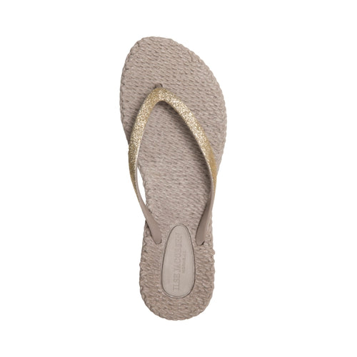 Ilse Jacobsen Flip Flops Glitter Atmosphere/gold