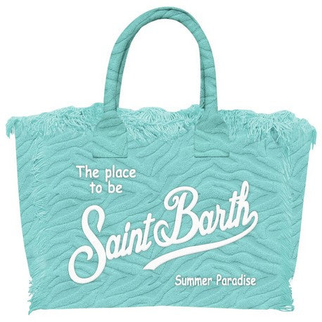 Tasche Colette Sponge Embossed Zebra aqua