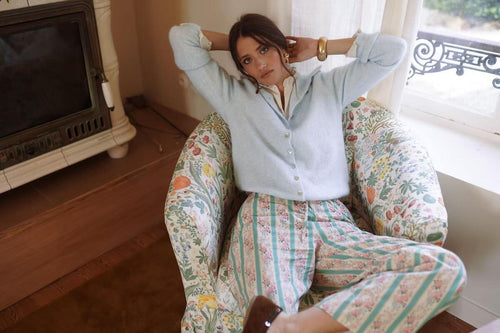 Cardigan "Sophie" light blue