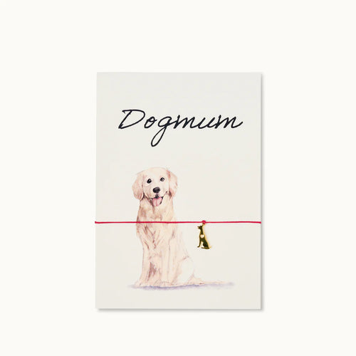 Armbandkarte "Dogmum Goldie"
