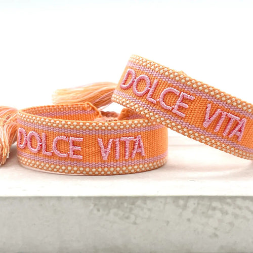 Webarmband "Dolce Vita"