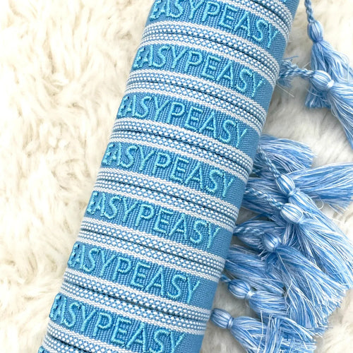 Webarmband "Easy Peasy"