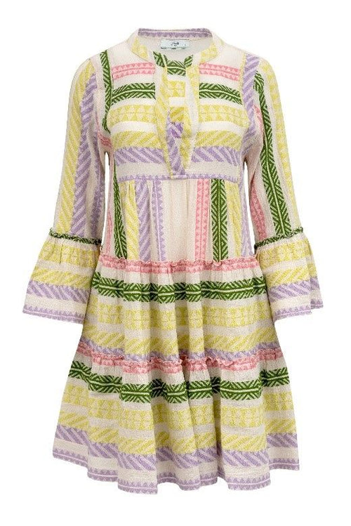 Dress Ella Midi multi lila