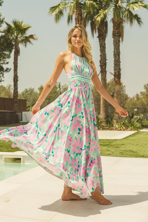 Dress Endless Summer "Petal Aqua"