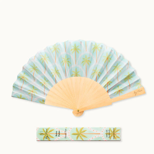 Fächer "Retro Palmen"