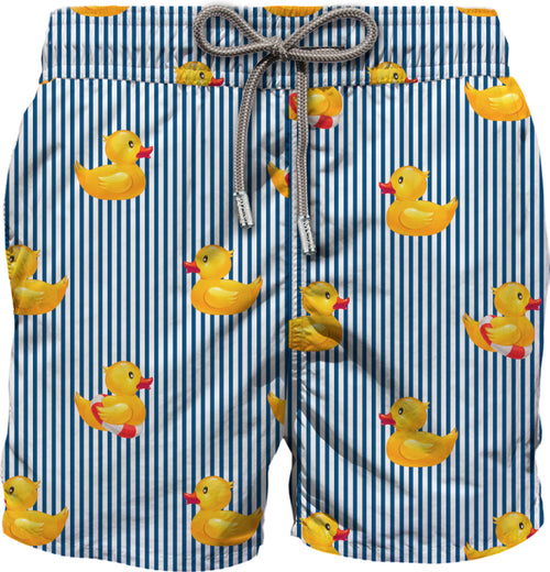 Swimshort Gustavia "Ducky Safe Stripes"
