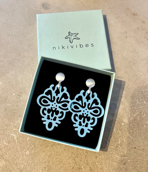 Hornohrringe "Magnolia"