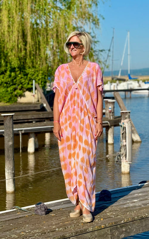 Kaftan Seashell "Dye Hearts"