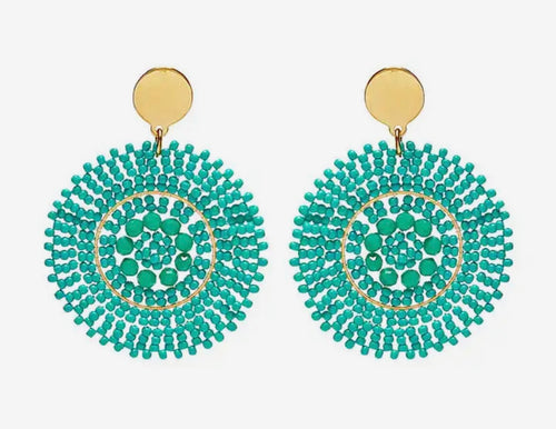 Ohrstecker Beads "Turquoise Addict"