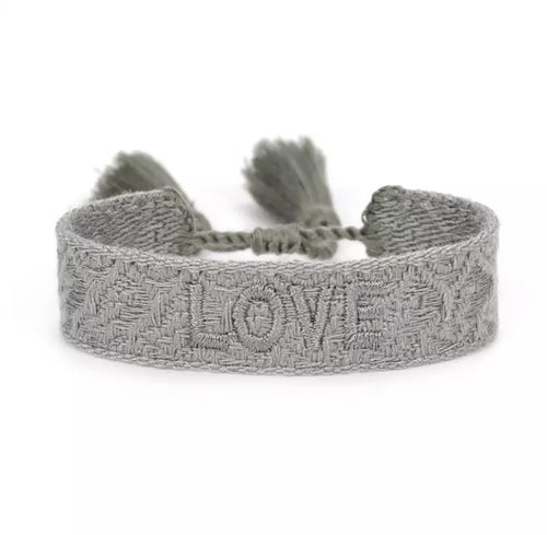 gewebtes Armband "Love"