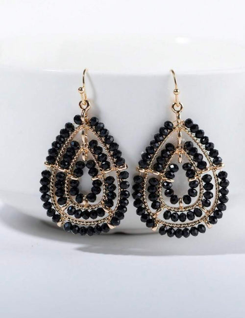 Ohrhänger "Principessa" black