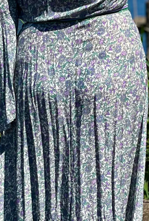 Wickeldress "Lilac Flower"