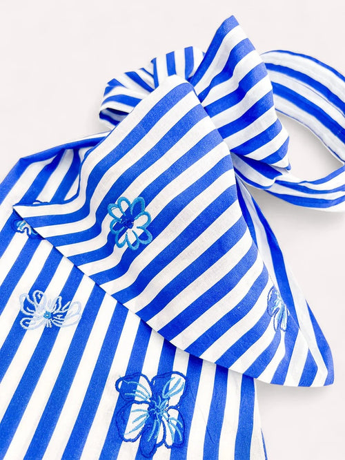 Schal/Gürtel Blue Stripes