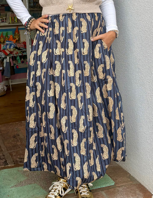 Ballon Rock "Tiger" grau