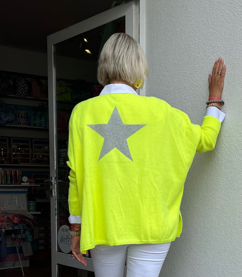 Cashmere Pulli Loose "Stern"