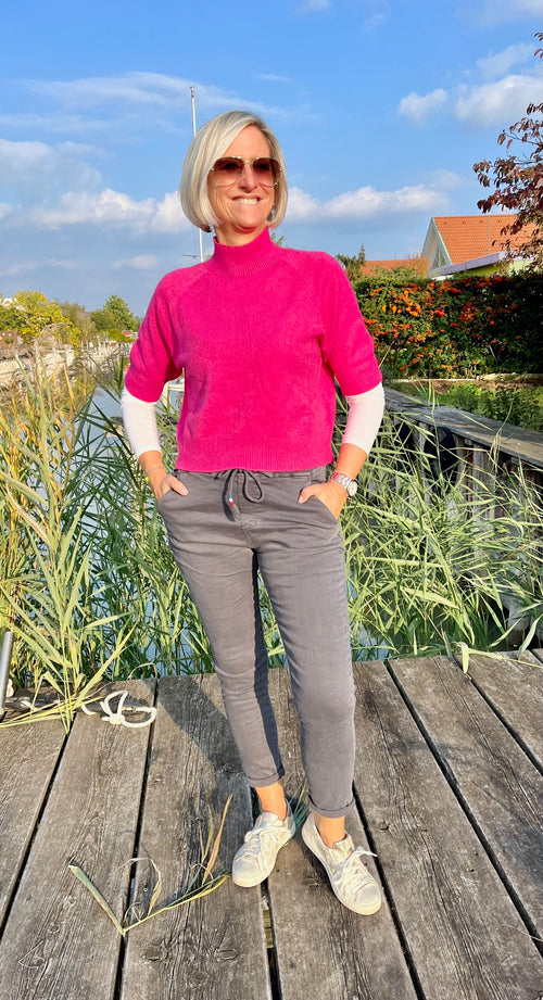 Stretch Jean Joggingstyle grey