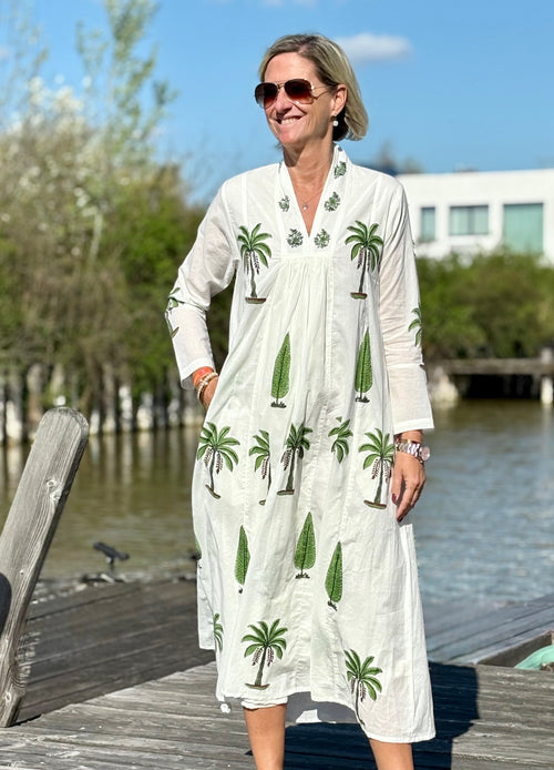 Kaftan Dress "Classy" Palmtree