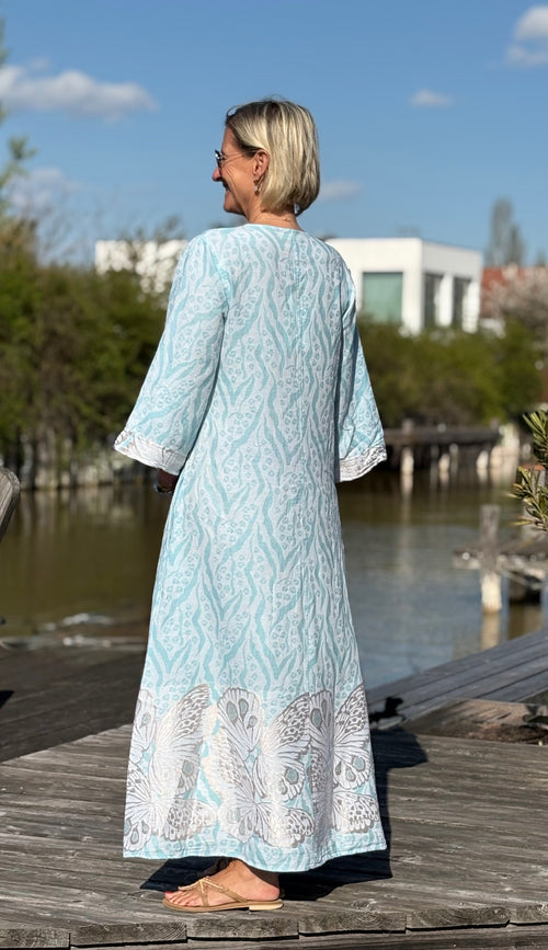 Kaftan Dress "Hera" iceblue