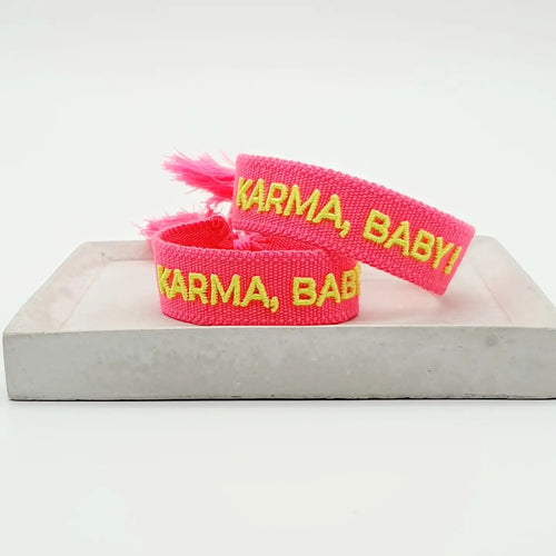 Webarmband "Karma Baby"