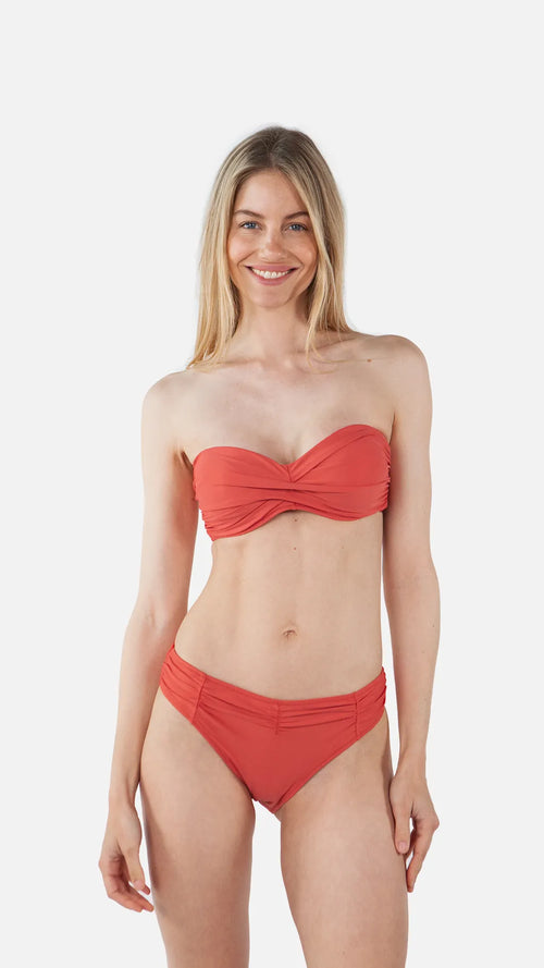 Kelli Twisted Bandeau Bikini