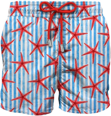 Swim Short "Lightning Red Seastar"